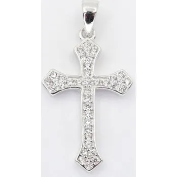 Přívěsek Stříbrný přívěsek křížek