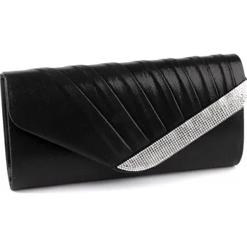 Kabelka Kabelka - psaníčko s broušenými kamínky, barva 3 černá