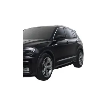Tuning Oneway prahové nástavce VW Tiguan II R-Line -- rok výroby 2016-2020 - lesklá černá SLEVA 5%