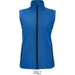 Dámská 2-vrstvá softshellová vesta Race BW Women royal blue XL