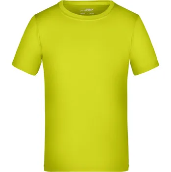 Dětské žerzejové sportovní tričko JN 358K acid yellow XL