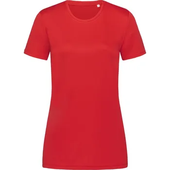 Dámské sportovní tričko Interlock Active-Dry Sports-T Women crimson red M