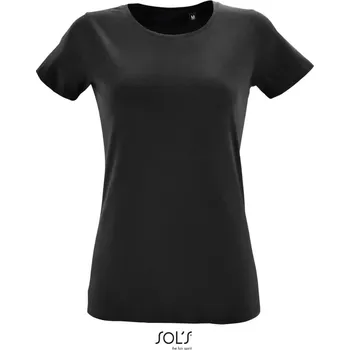 Dámské tričko "Slim Fit" Regent Fit Women deep black XXL
