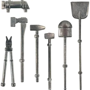 Sada nářadí OP-05037 7-dílná sada kovového nářadí pro Tiger I. v měřítku 1:16