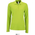 Dámské piqué polo s dlouhým rukávem Perfect LSL Women apple green S