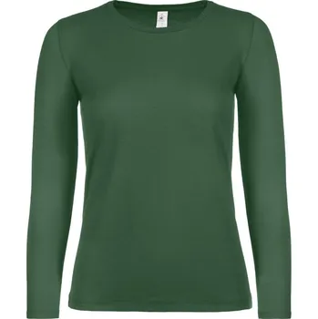 Dámské tričko s dlouhým rukávem #E150 LSL /women bottle green XS