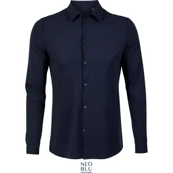 Pánská košile Košile s dlouhým rukávem Balthazar Men night blue 3XL