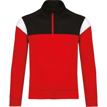 Chlapecká bunda Dětská tréninková bunda PA 391 sporty red-black 6/8