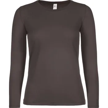 Dámské tričko s dlouhým rukávem #E150 LSL /women bear brown XL