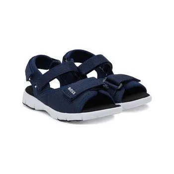 Dámské sandále Sandály BOSS J51654 S Tmavomodrá 40