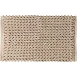 KOUPELNOVÁ PŘEDLOŽKA pletená 50x75cm béžová měkká