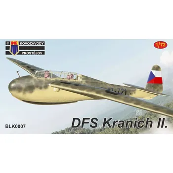 Plastikový model Kovozávody 1/72 DFS Kranich II. (2x camo)