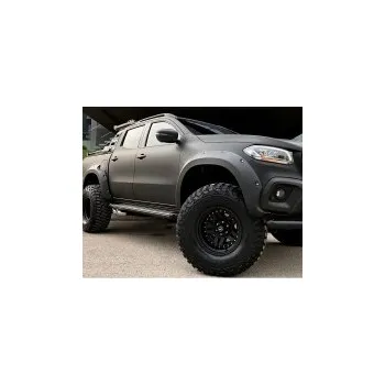 Tuning Oneway sada lemů blatníků Mercedes X-Class W470 -- od roku výroby 2017 - matná černá SLEVA 5%