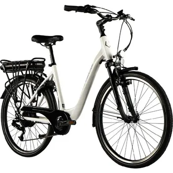 Elektrokolo Elektrokolo LEADER FOX LATONA 15Ah 26" BÍLÁ 2024 rám 16,5" + DOPRAVA ZDARMA