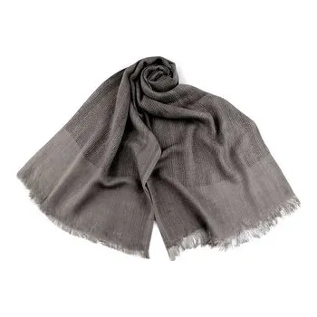 Šátek Šátek / šála / pléd tečky 95x210 cm - šedá