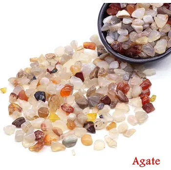 Přírodní kameny pro dekoraci | dekorativní kameny | harmonizační krystaly - Achát , 100 g