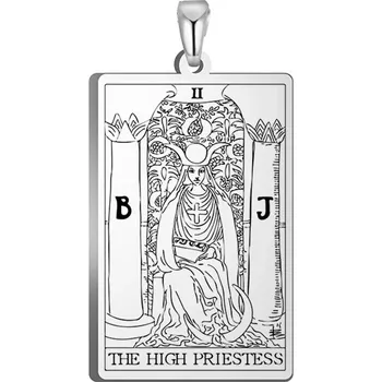 Přívěsek Ocelové tarotové přívěsky vintage | přívěsky na šperky, tarotové šperky - VELKNĚŽKA