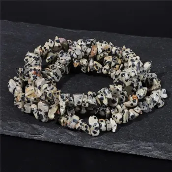 Náramek Minerální korálky | výroba šperků - Dalmation