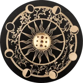 Vonná tyčinka Dřevěný stojan na vonné tyčinky s motivem zvěrokruhu | domácí vůně | zlepšení spánku - C