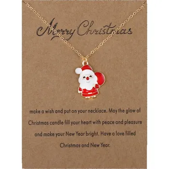 Náhrdelník Vánoční náhrdelník | dámský šperk | dětský náhrdelník - 3