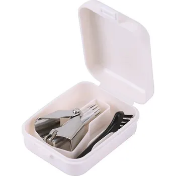 Zastřihovač nosních chloupků nerezový | pánský strojek 2 ks - KRABICE