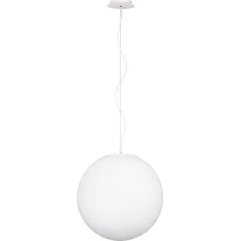 Nova Luce Závěsné svítidlo NEVOSO opálové sklo, 40cm, E27 1x12W Barva: Bílá