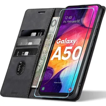 Pouzdro na mobilní telefon Pouzdro s klopou Koanni pro Samsung Galaxy A50, Galaxy A50s, černé