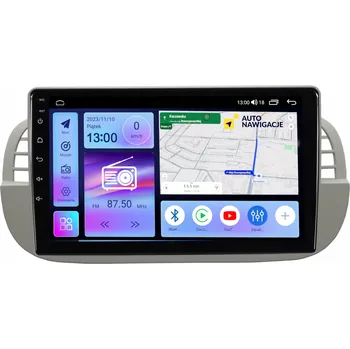 GPS navigace GPS Navigace Autorádio Fiat 500 2007-2015 Android