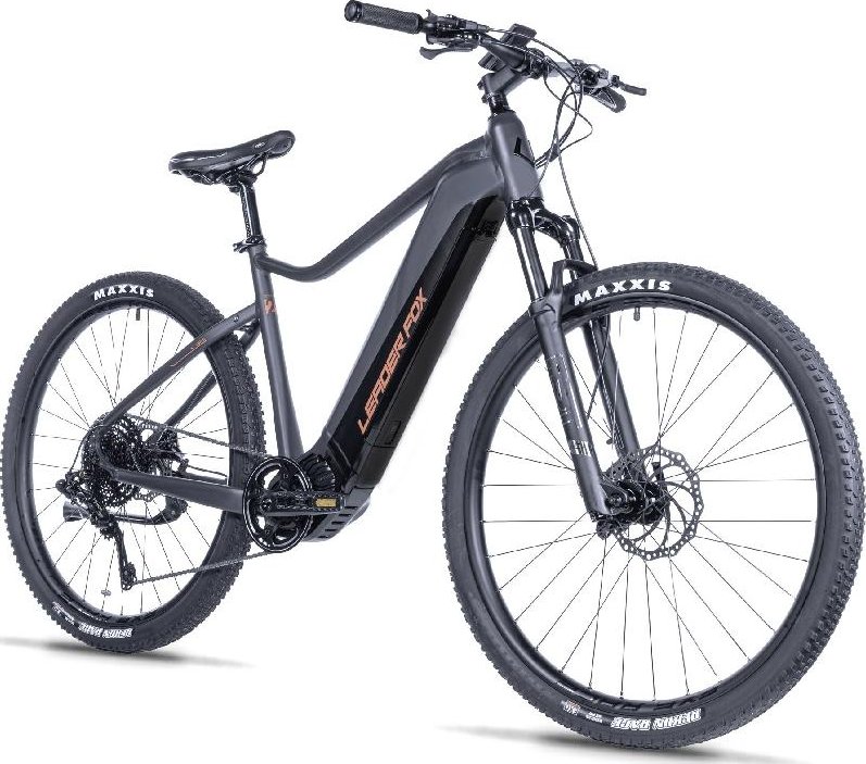 Elektrokolo LEADER FOX KENT 20Ah 29" ŠEDÁ 2x baterie 2025 rám 19,5" + DOPRAVA ZDARMA