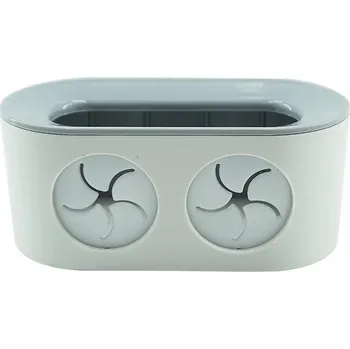 Držák na kartáček Dvojitý nástěnný držák na kartáčky | držák kartáčků | koupelnové doplňky - ŠEDÁ