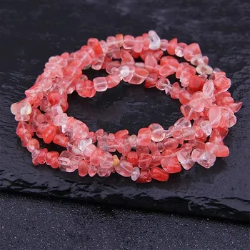 Náramek Minerální korálky | výroba šperků - Watermelon