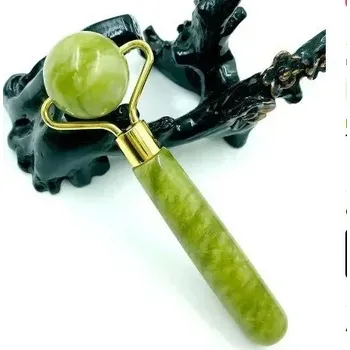 Jade roller a gua sha masážní sada | péče o pleť - K