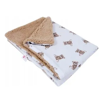Dětská deka Mušelínová deka 100 x 75cm / medvídci