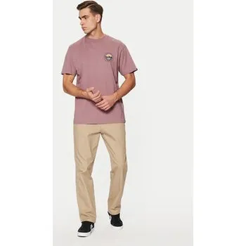 Pánské tričko Quiksilver T-Shirt Landscapes EQYZT07917 Fialová Regular Fit S