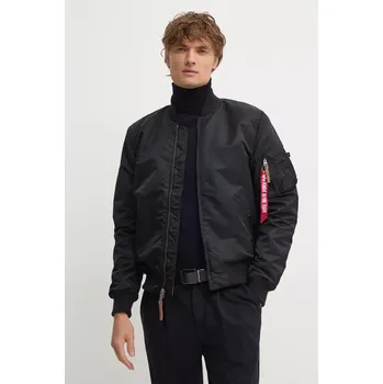 Pánský bomber Bomber bunda Alpha Industries 191118 03 černá barva, přechodná 191118.03 99X, vel. M