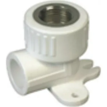 Vodovodní potrubí PWS - Professional Water System PPR nástěnné koleno s kovovým vnějším závitem 25 x 1/2