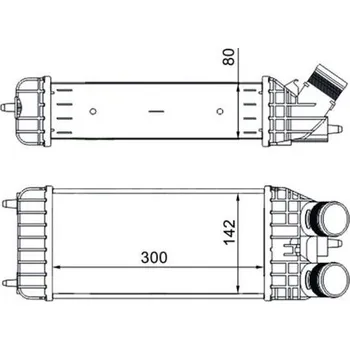 Chladič motoru Chladič turba MAHLE CI 210 000S