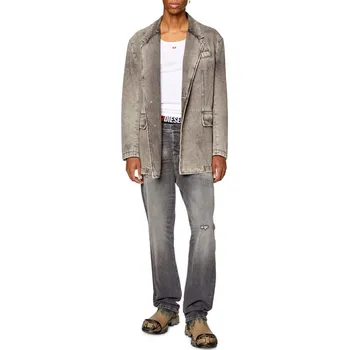 Pánské džíny DŽÍNY DIESEL 2020 D-VIKER TROUSERS BLACK