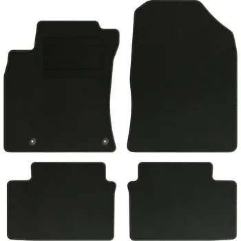autokoberec Kobercové rohože Edecor velurové 4 ks