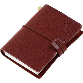 Diář Kožený cestovní zápisník | cestovní diář | kožený organizér - Kaštan