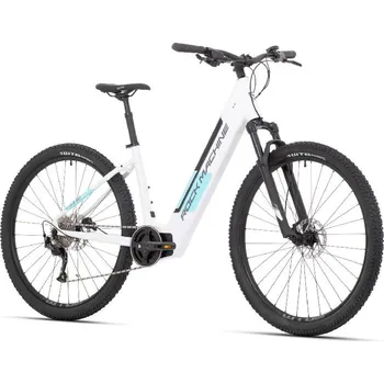 Elektrokolo Elektrokolo ROCK MACHINE Storm INT e70-29 14Ah 29" GLOSS WHITE/GREY/MINT 2022 rám L" + DOPRAVA ZDARMA