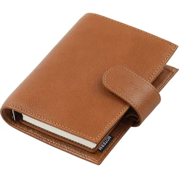 Diář Kožený kapesní diář A7 | plánovací diář | zápisník kožený - Med