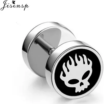 Náušnice Punk náušnice | falešné plugy | ocelové náušnice | fake plug do ucha - GEJ005