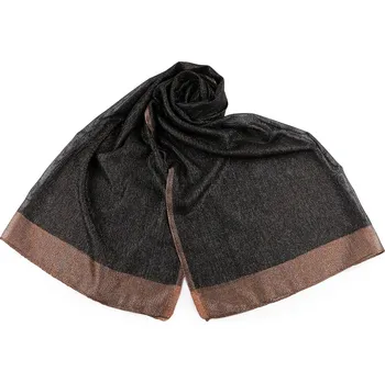 Šála Šátek / šála s lurexem 75x190 cm