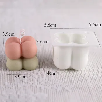 Forma na pečení Silikonová forma na 3d čokoládu a cukroví | formy na pečení, řemeslné potřeby - Malá kostka