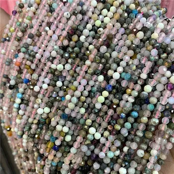 Náramek Minerální korálky | výroba šperků - 26 Turmalín , 2 mm