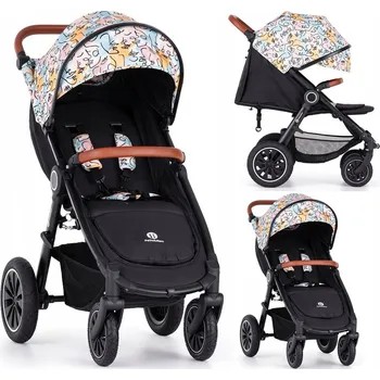 Kočárek SPORTOVNÍ KOČÁREK PetiteMars Street 2 AIR PODVOZEK OAK Limited FACES