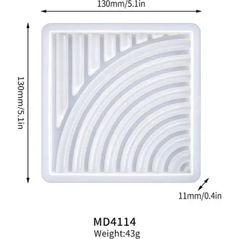 Forma na odlévání Silikonová forma na odlévání | forma na beton, forma na pryskyřici - 04