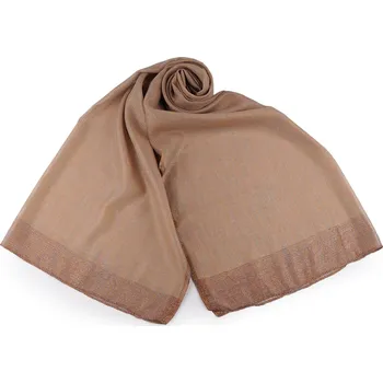 Šála Šátek / šála s lurexem 75x190 cm