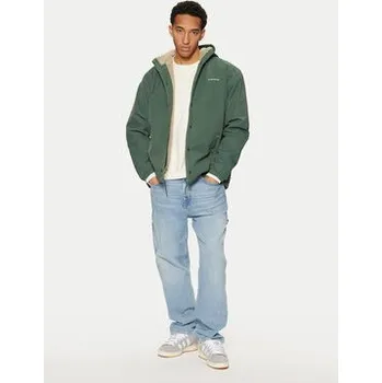 Pánská móda Quiksilver Bunda pro přechodné období Rain Cloud EQYJK04110 Zelená Regular Fit S